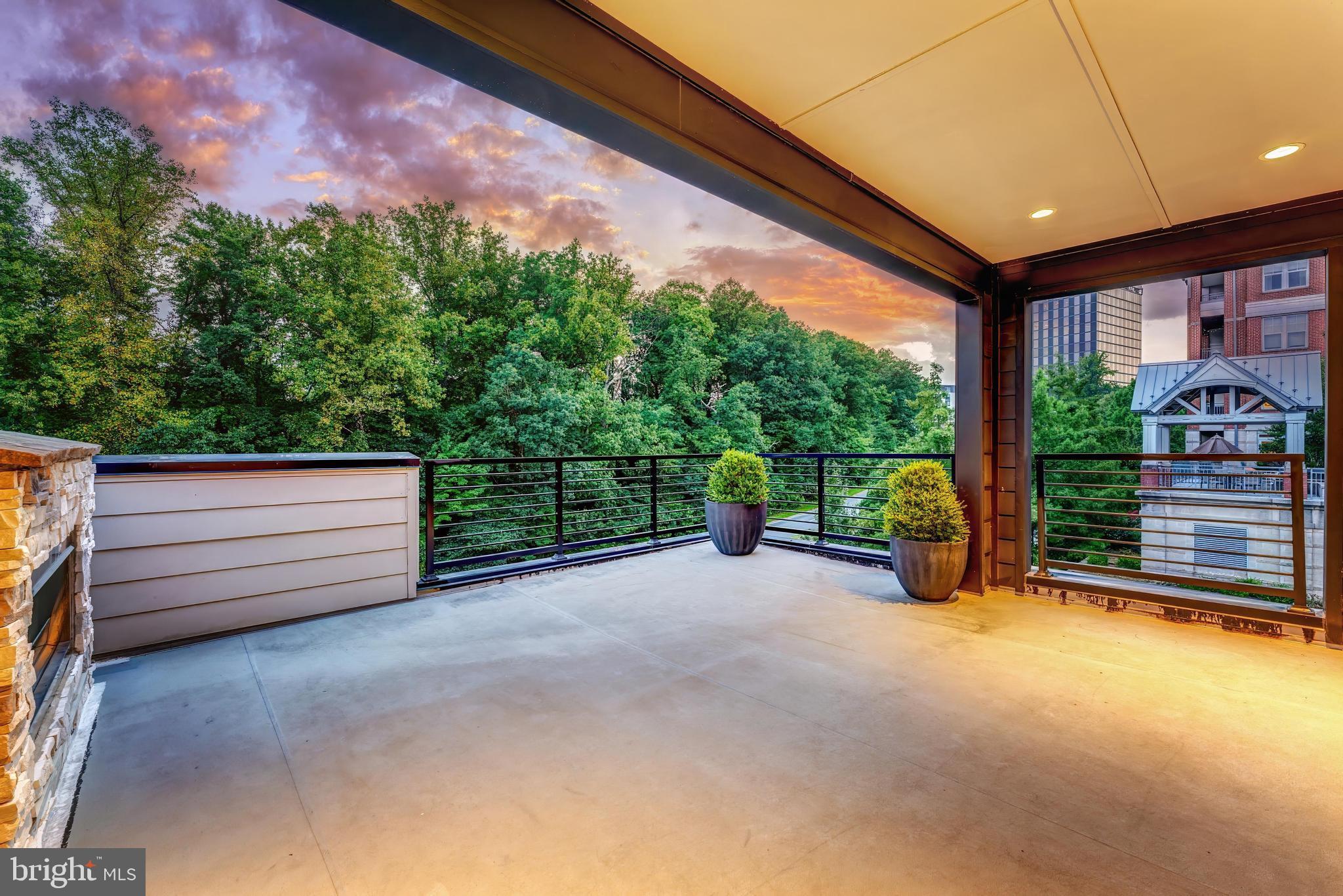 11748 Sunrise Valley Drive Reston, VA 20191 - Photo 59 of 60 a view of a garden with an outdoor seating space