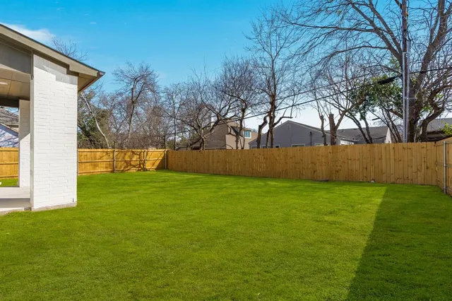 a view of outdoor space and yard