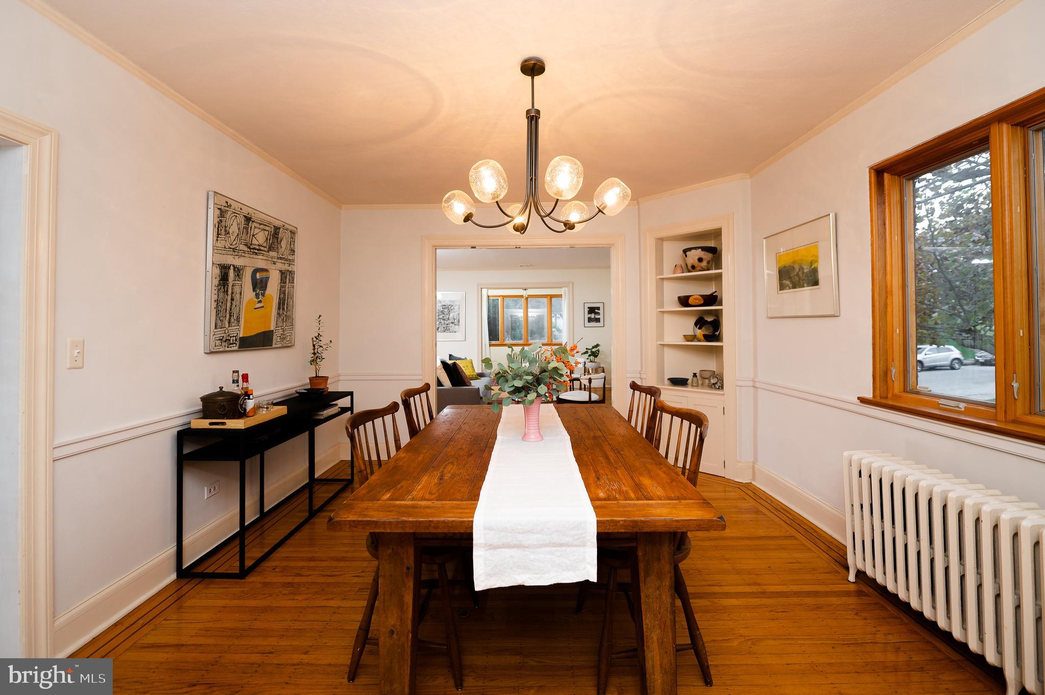 3727 Rexmere Road Baltimore, MD 21218 - Photo 15 of 56 With inlaid wood floors and custom built ins...