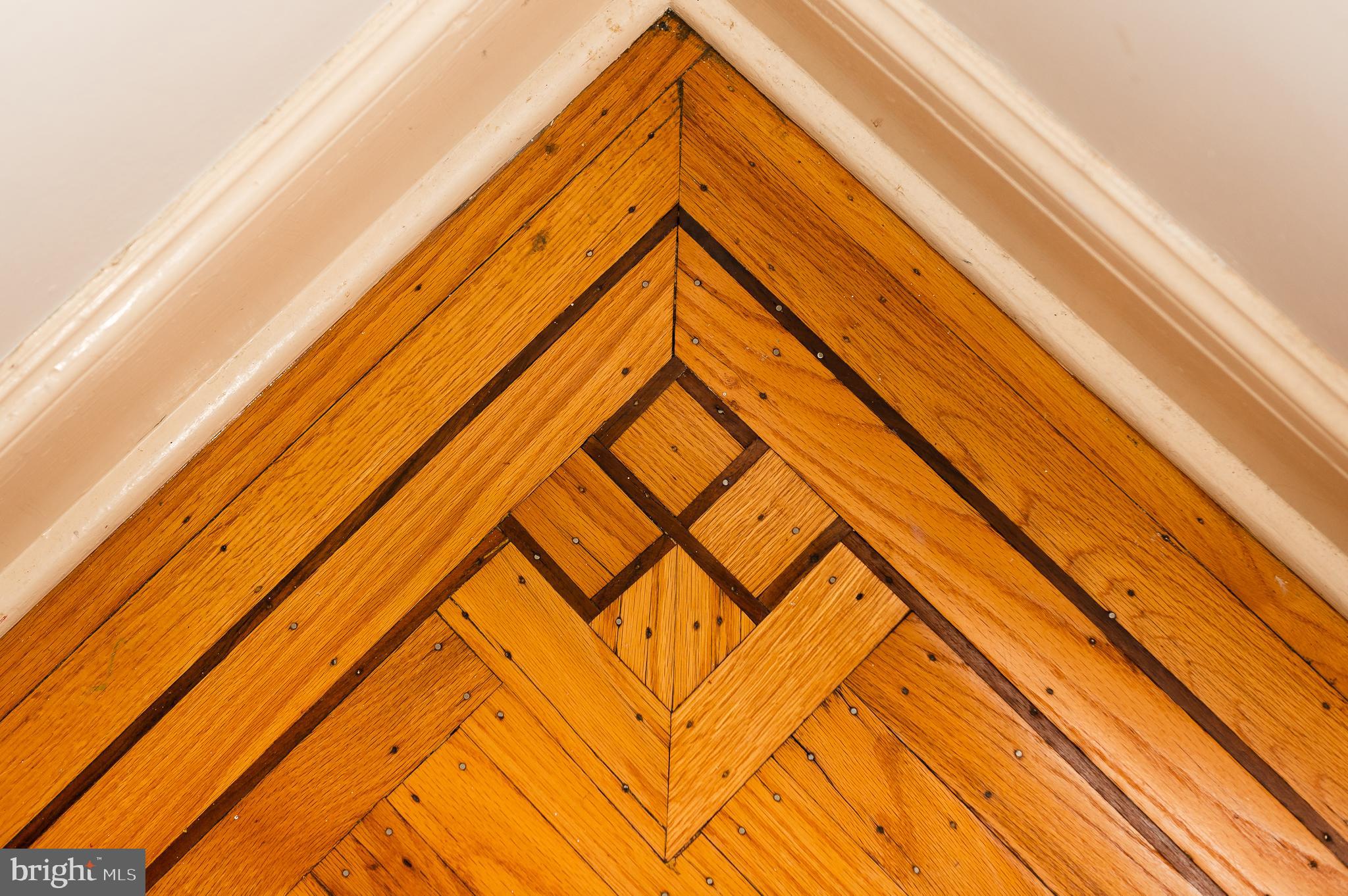 3727 Rexmere Road Baltimore, MD 21218 - Photo 41 of 56 Inlaid wood floors of days long past...