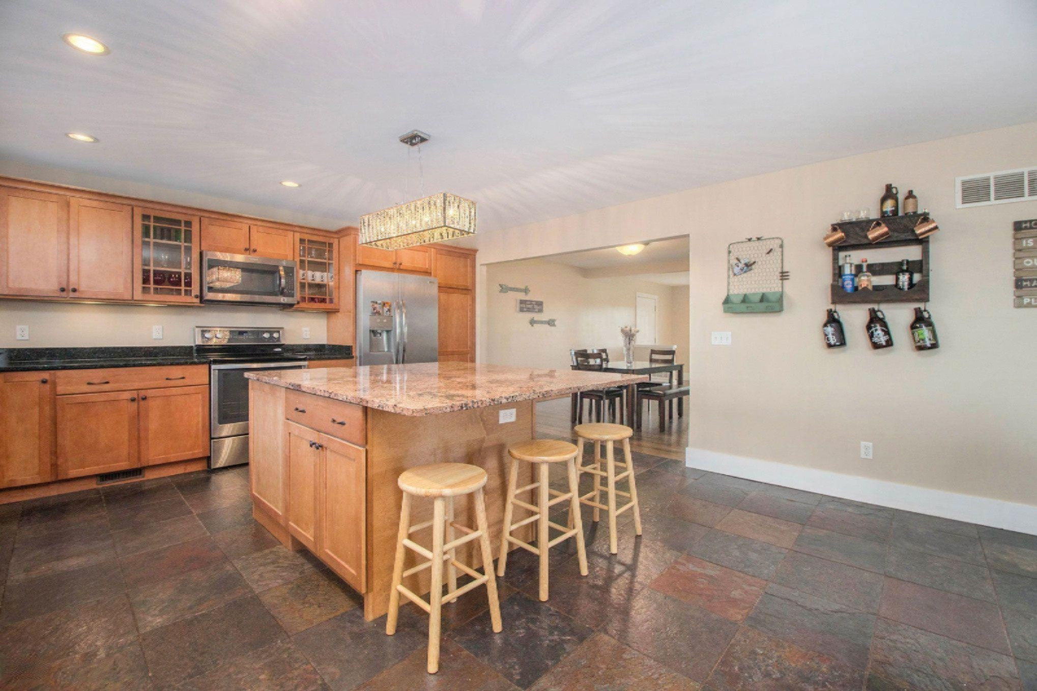 4009 West Kaiser Road Three Oaks, MI 49128 - Photo 9 of 38 4009 Kaiser Rd kitchen island