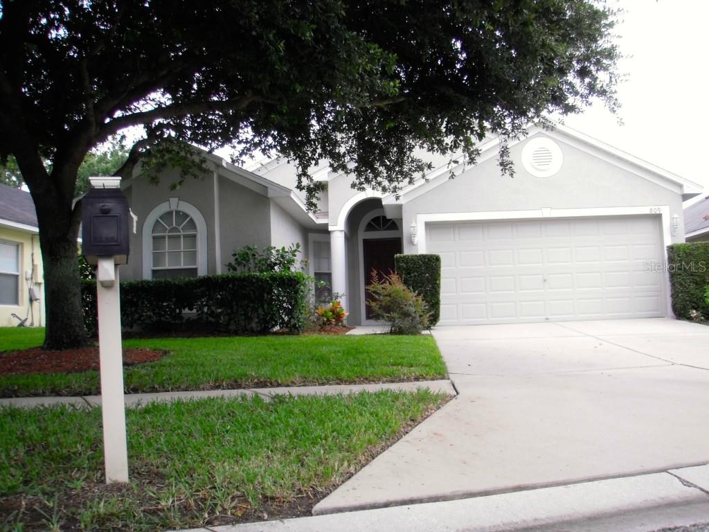 809 Lesa Glen Place Brandon, FL 33510 - Photo 1 of 1 Exterior Front