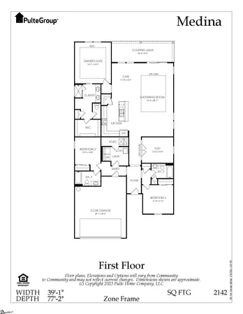 $385,030 | 821 South Sweetwater Hills Drive, Moore, SC 29369