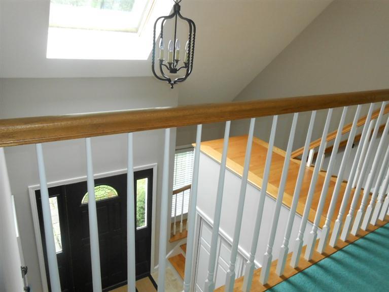 9 Bunker Circle Sandwich, MA 02563 - Photo 17 of 19 a view of staircase with railing and a window