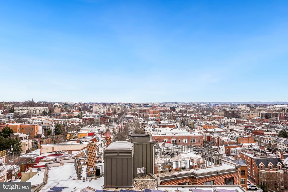1954 Columbia Road Northwest, Unit 308 Washington, DC 20009 - Photo 25 of 51 an aerial view of a city