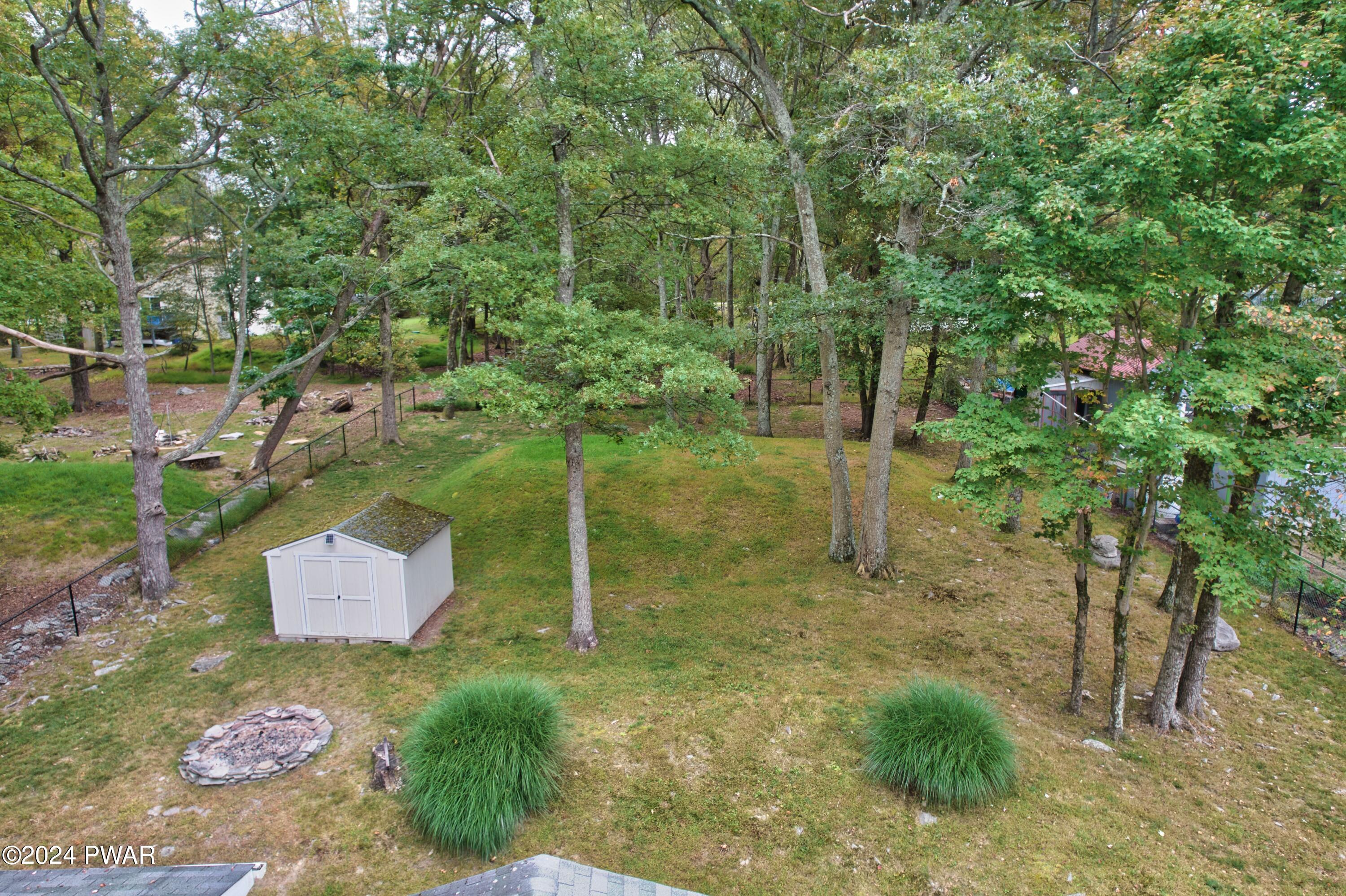 102 Mink Road Dingmans Ferry, PA 18328 - Photo 7 of 33 Backyard