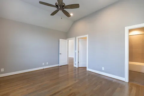 wooden floor in an empty room