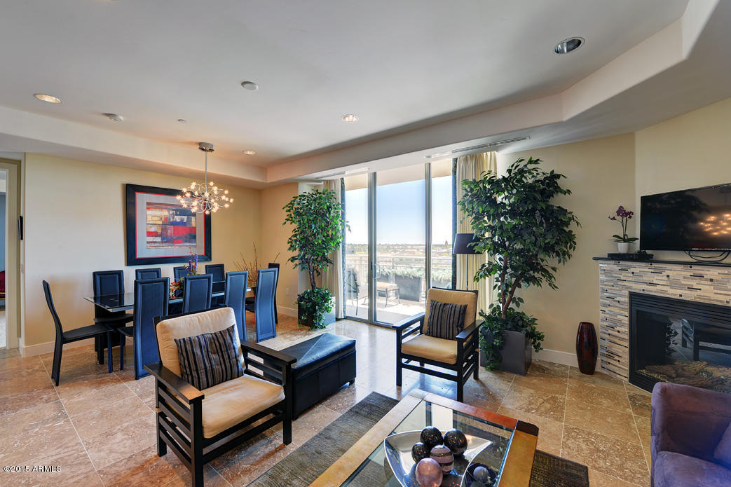 2211 East Camelback Road, Unit 606 Phoenix, AZ 85016 - Photo 19 of 32 Family Room and View.jpg