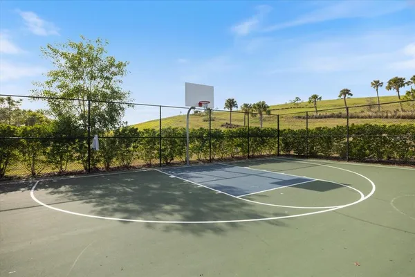 a view of a tennis court