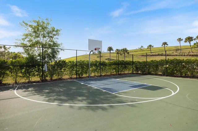 a view of a tennis court