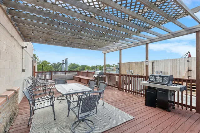 a picture of a door in a room