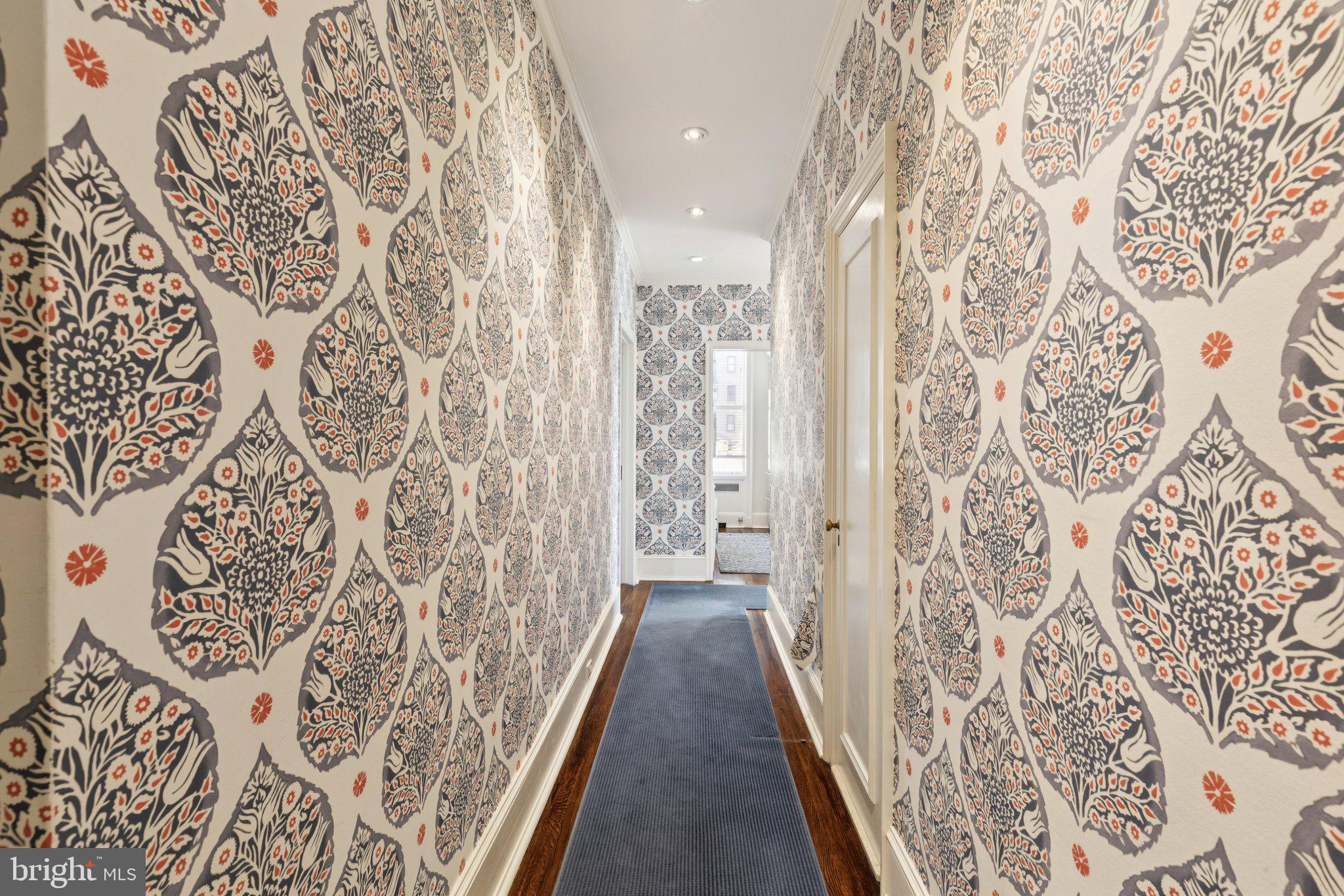 237-47 South 18th Street, Unit 4D Philadelphia, PA 19103 - Photo 15 of 19 a view of a bathroom with shower curtain