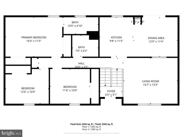 a picture of a floor plan