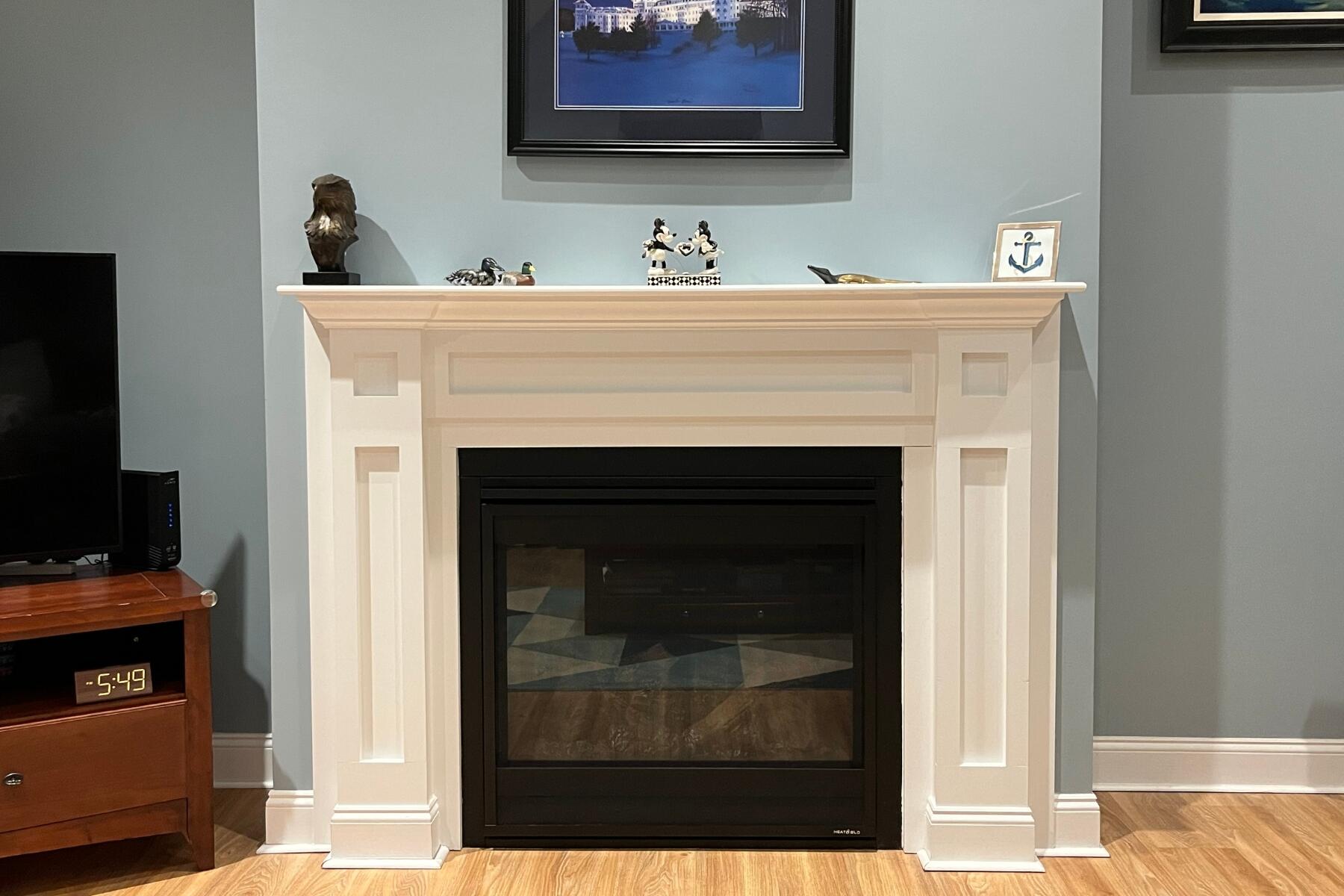 7 Maxwell Lane Sandwich, MA 02563 - Photo 16 of 54 a sink with a fireplace in it