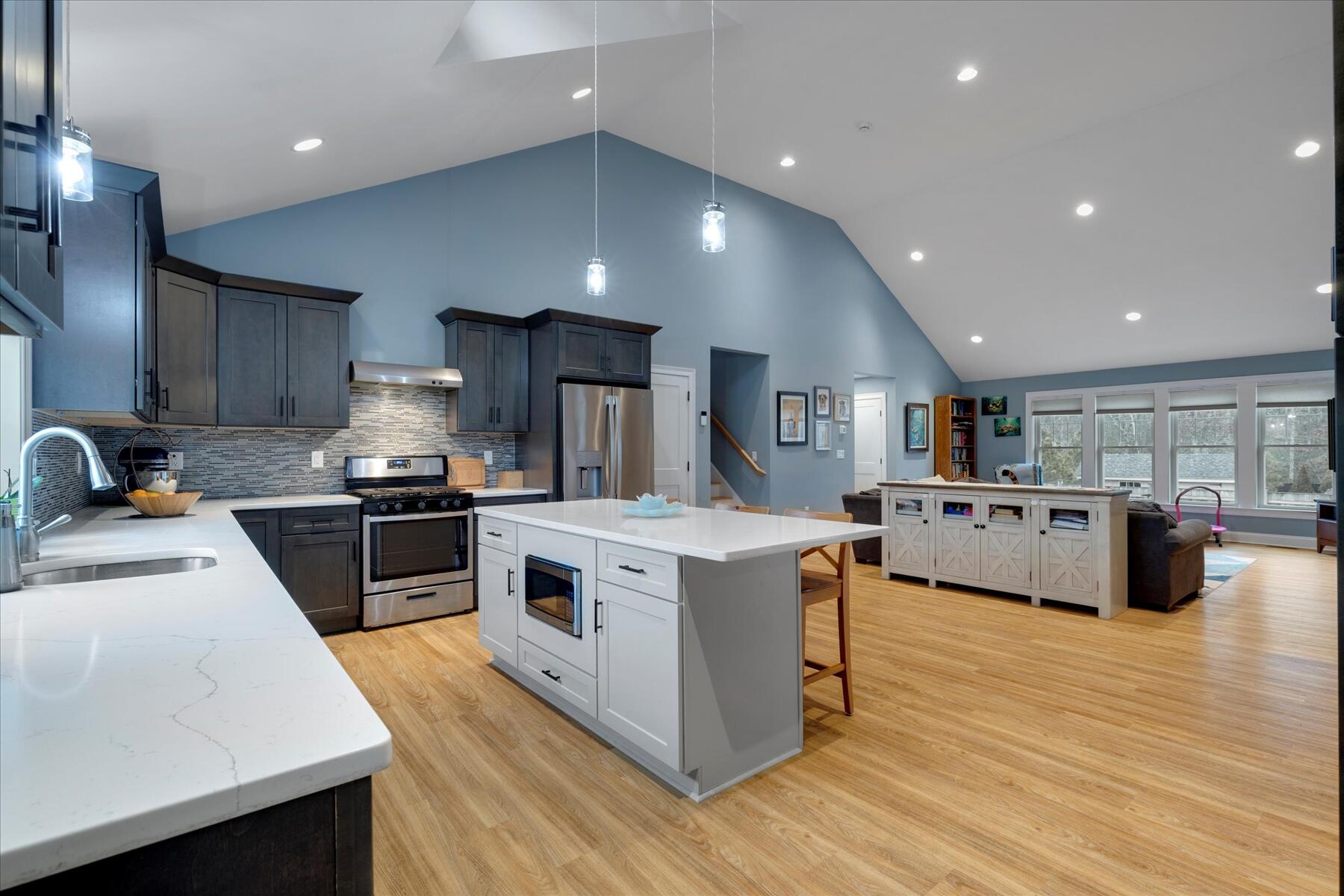 7 Maxwell Lane Sandwich, MA 02563 - Photo 10 of 54 a large kitchen with stainless steel appliances lots of counter top space