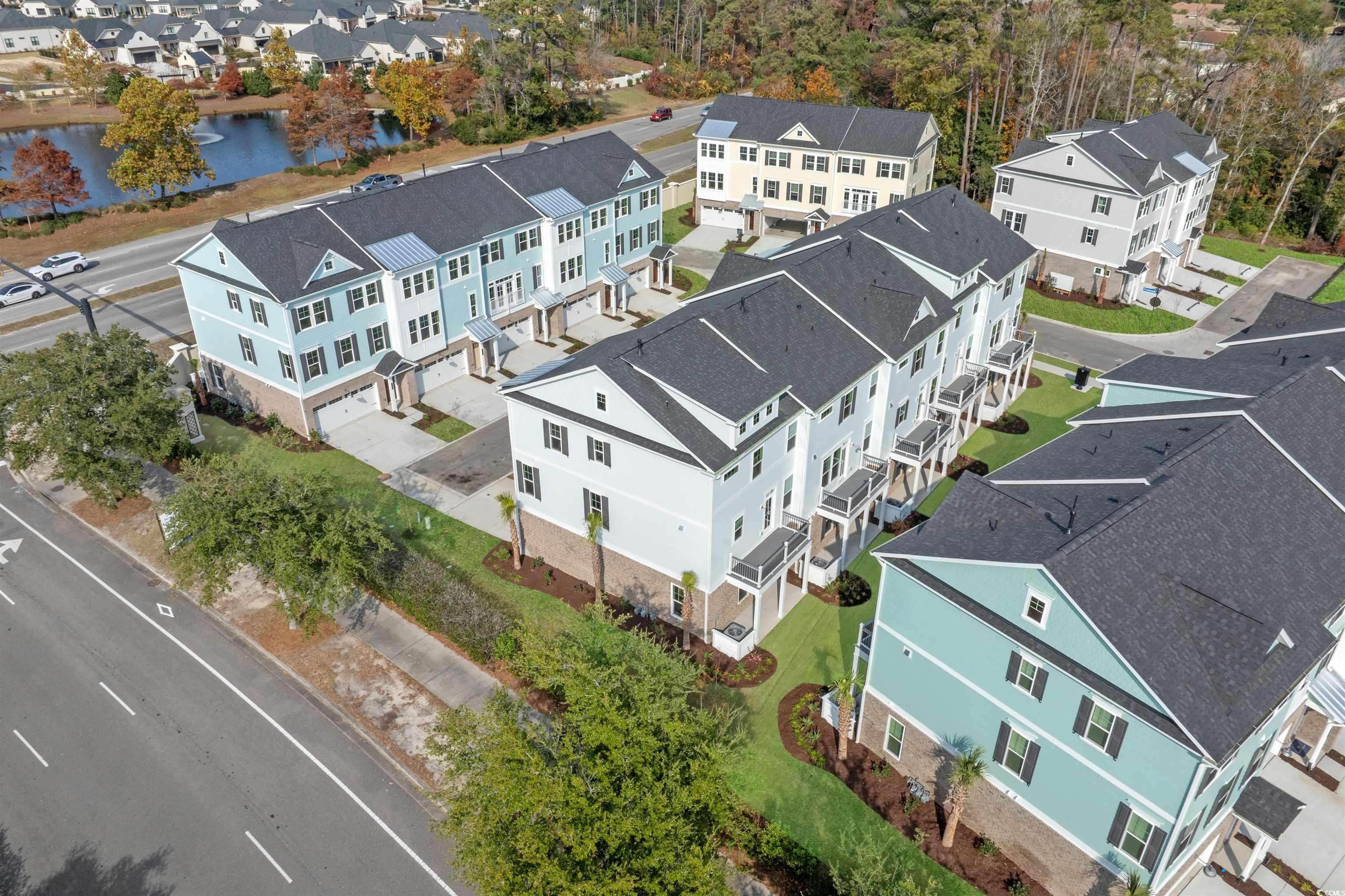 8476 Duke Place, Unit 32 Myrtle Beach, SC 29572 - Photo 3 of 40 Aerial view of residential area