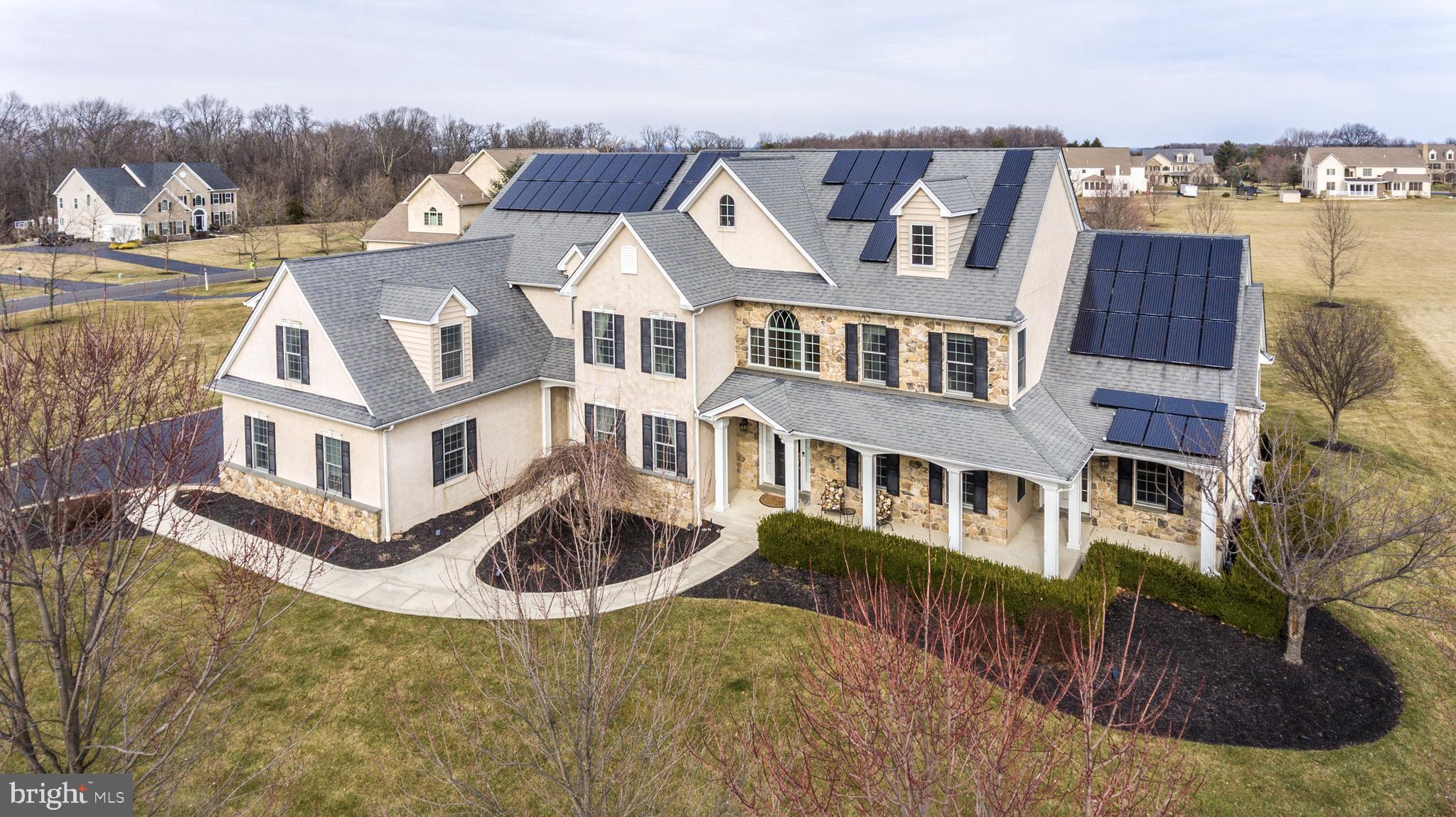 1423 Reiner Road Eagleville, PA 19403 - Photo 1 of 41 Front of property and view of solar panels