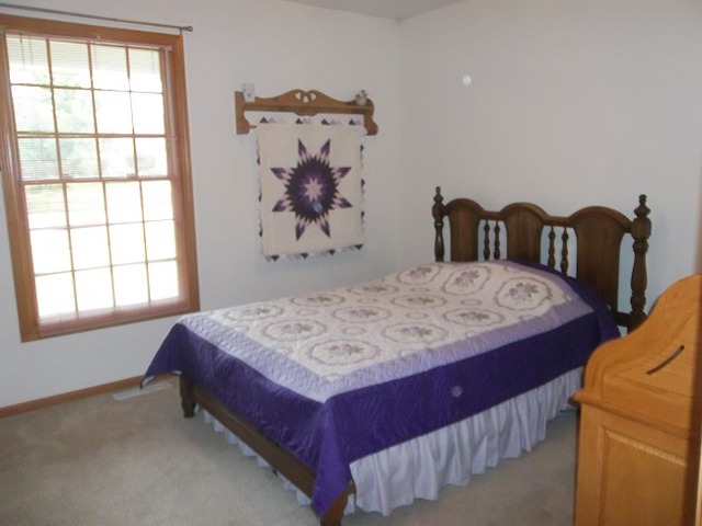 1232 Pickwick Drive Rochelle, IL 61068 - Photo 13 of 16 a bed sitting in a bedroom next to a window