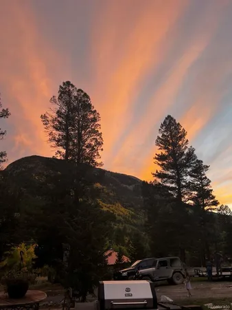 a view of outdoor space and porch