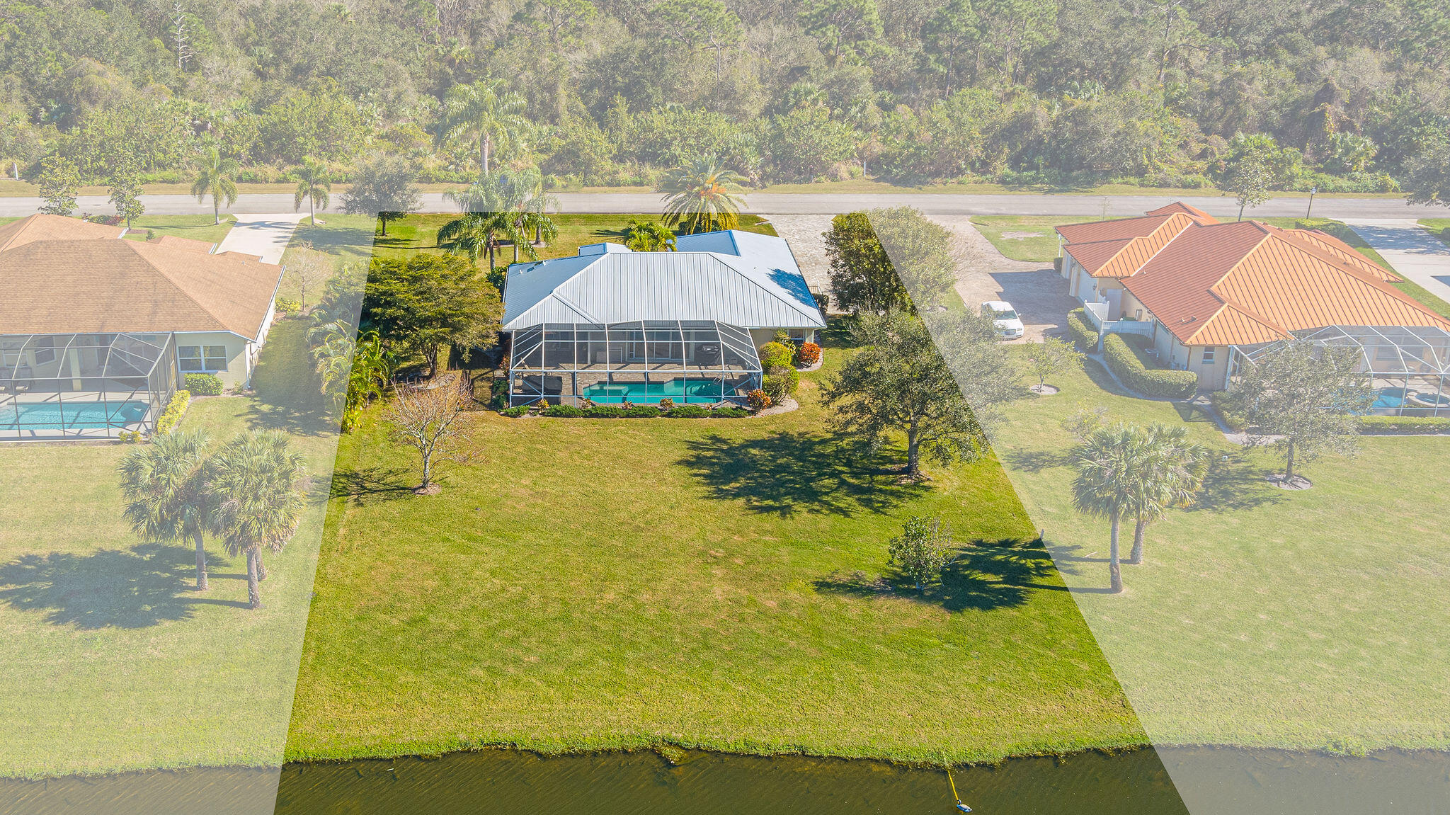 1566 Eagles Circle Sebastian, FL 32958 - Photo 4 of 74 a view of a swimming pool with an outdoor space