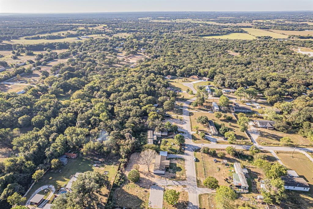 123 Kelly Azle, TX 76020 - Photo 12 of 28 an aerial view of residential building and lake view