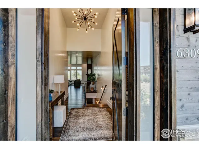 a view of a bathroom from the hallway