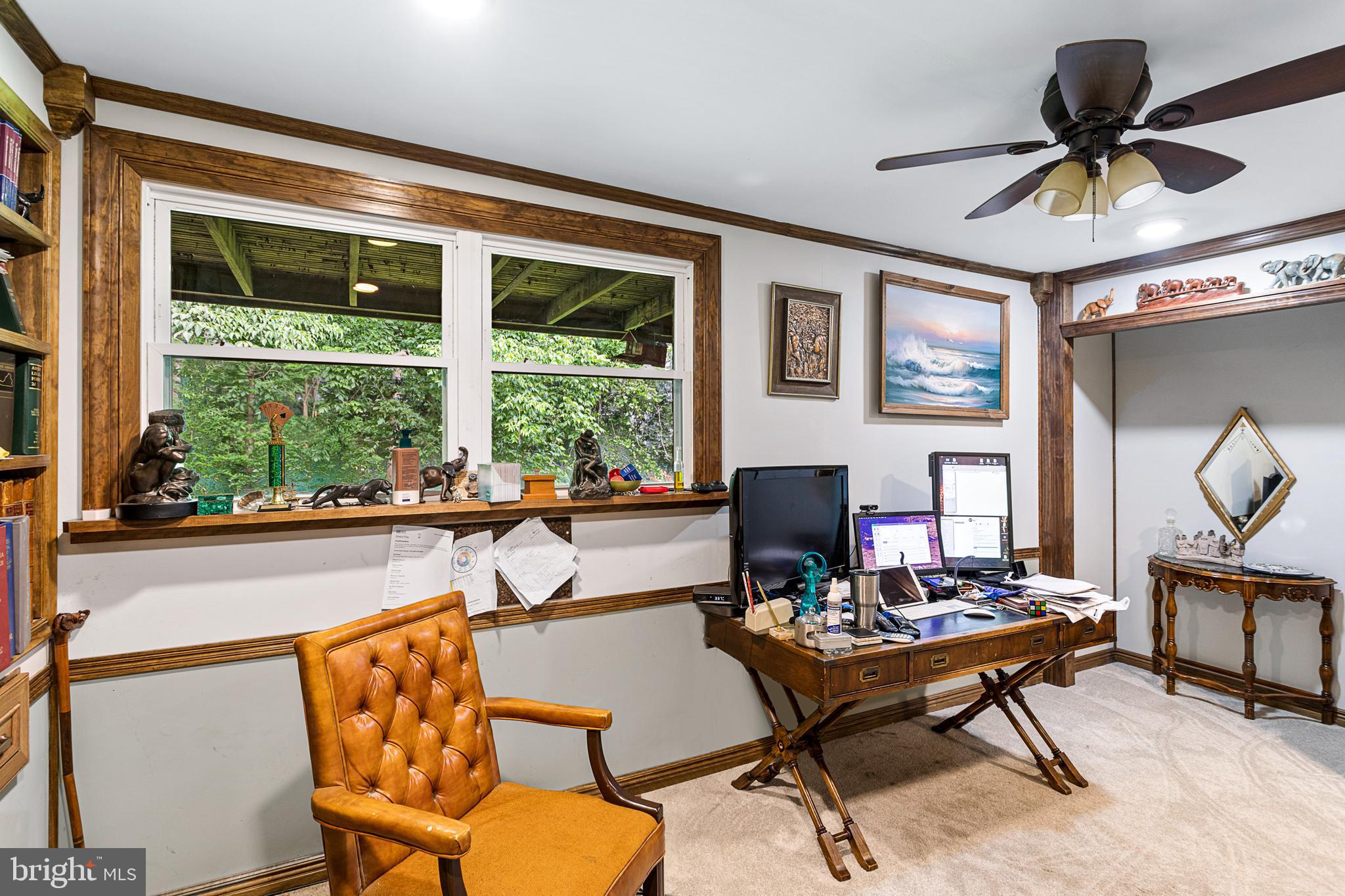 6509 Persimmon Tree Road Cabin John, MD 20818 - Photo 28 of 36 Downstairs office