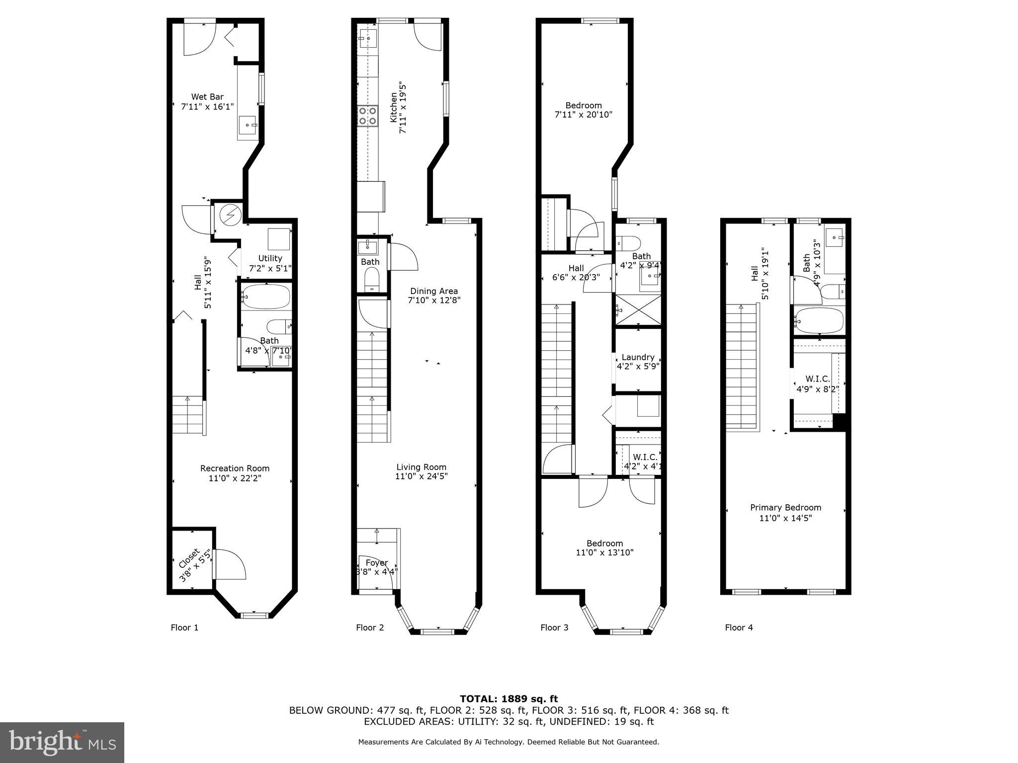 1722 McCulloh Street Baltimore, MD 21217 - Photo 35 of 36 a picture of floor plan