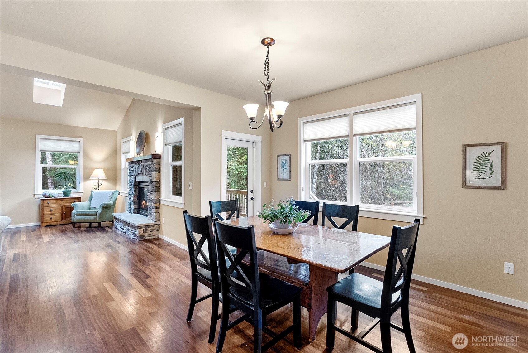 10574 Sidney Road Southwest Port Orchard, WA 98367 - Photo 12 of 37 a view of a dining room with furniture window and outside view