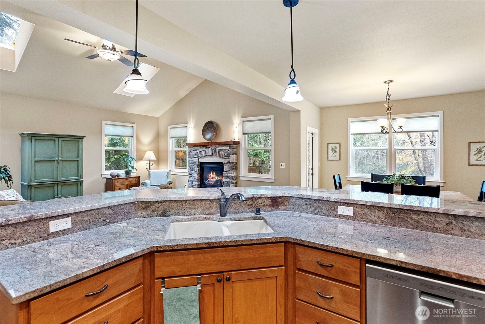 10574 Sidney Road Southwest Port Orchard, WA 98367 - Photo 10 of 37 a kitchen with sink and window