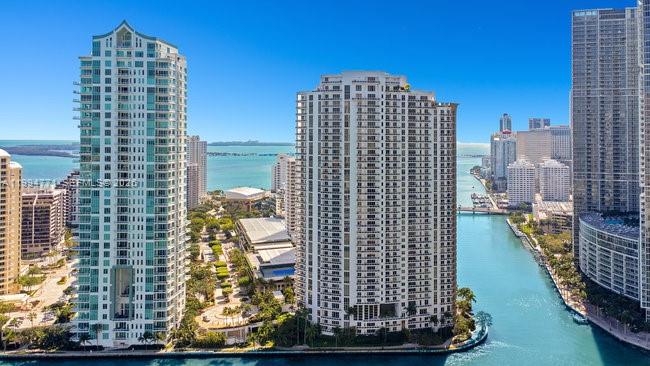 901 Brickell Key Boulevard, Unit 3102 Miami, FL 33131 - Photo 24 of 56 a view of a city with tall buildings