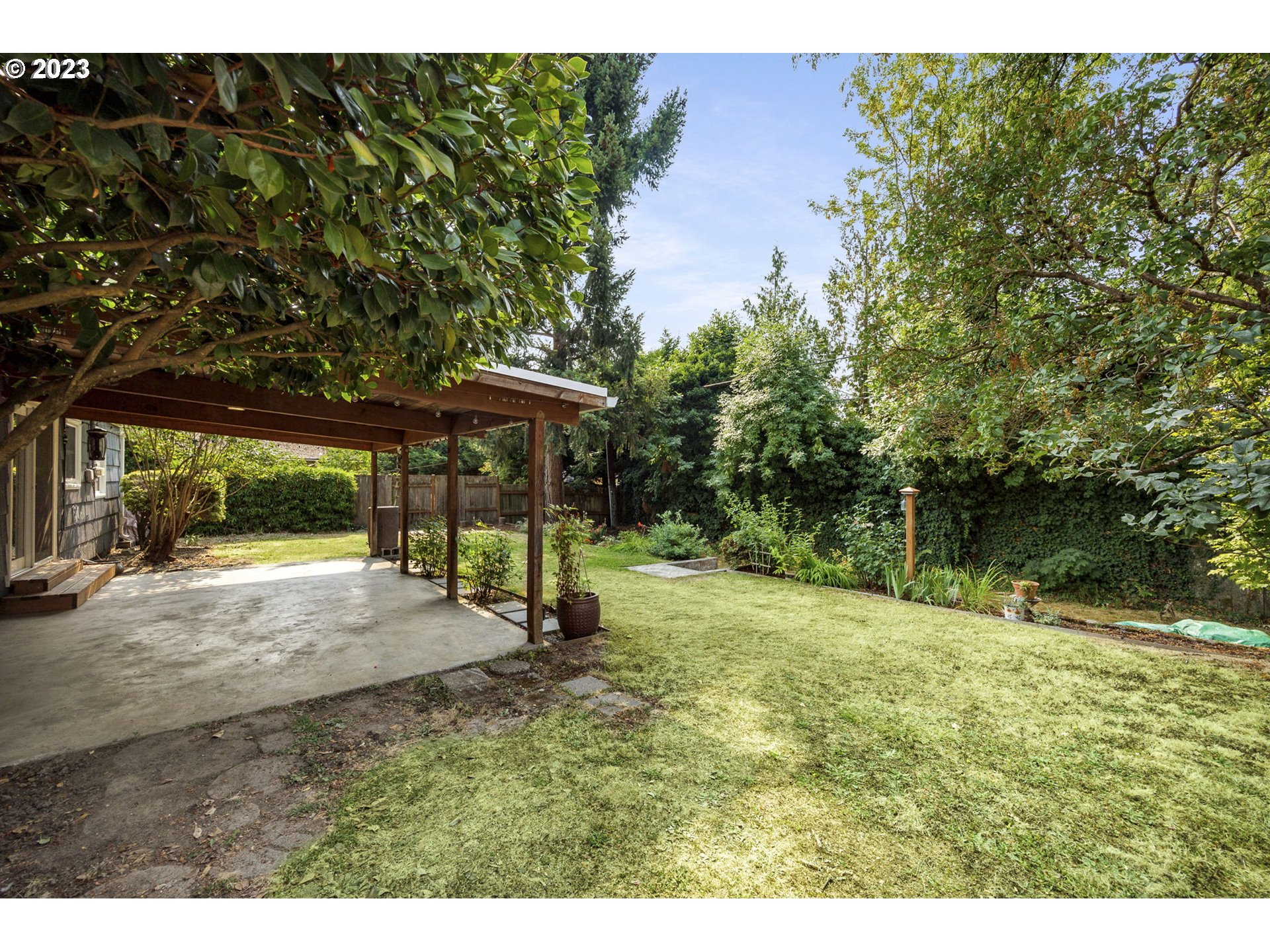 12740 Southwest Douglas Street Portland, OR 97225 - Photo 13 of 16 Backyard
