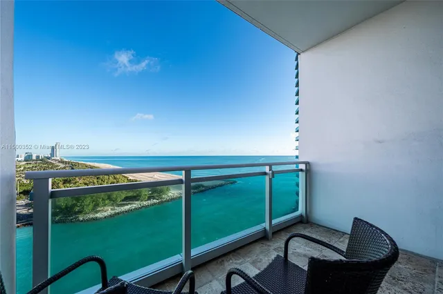 an aerial view of a ocean view