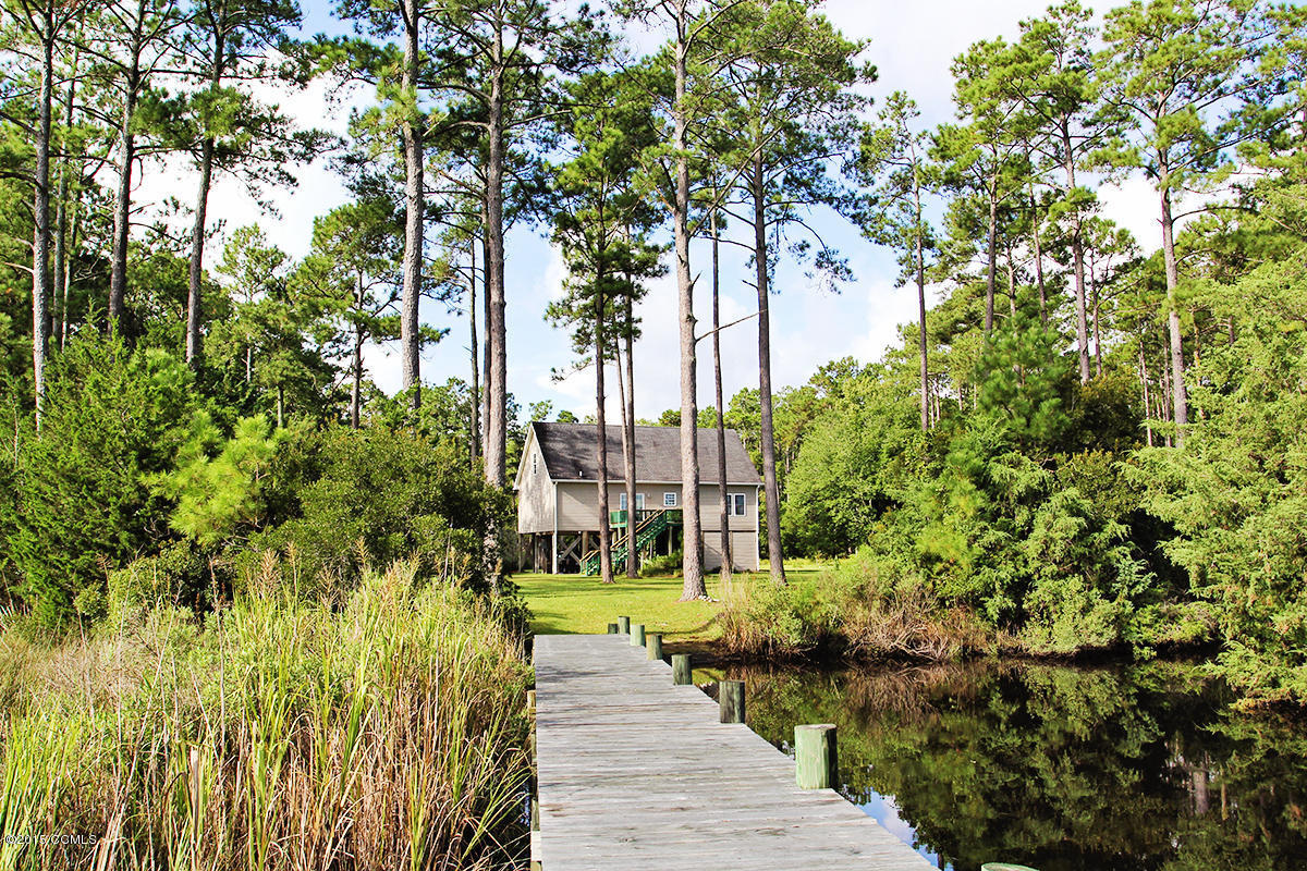 192 West Back Creek Road Beaufort, NC 28516 - Photo 26 of 42 Dock to house
