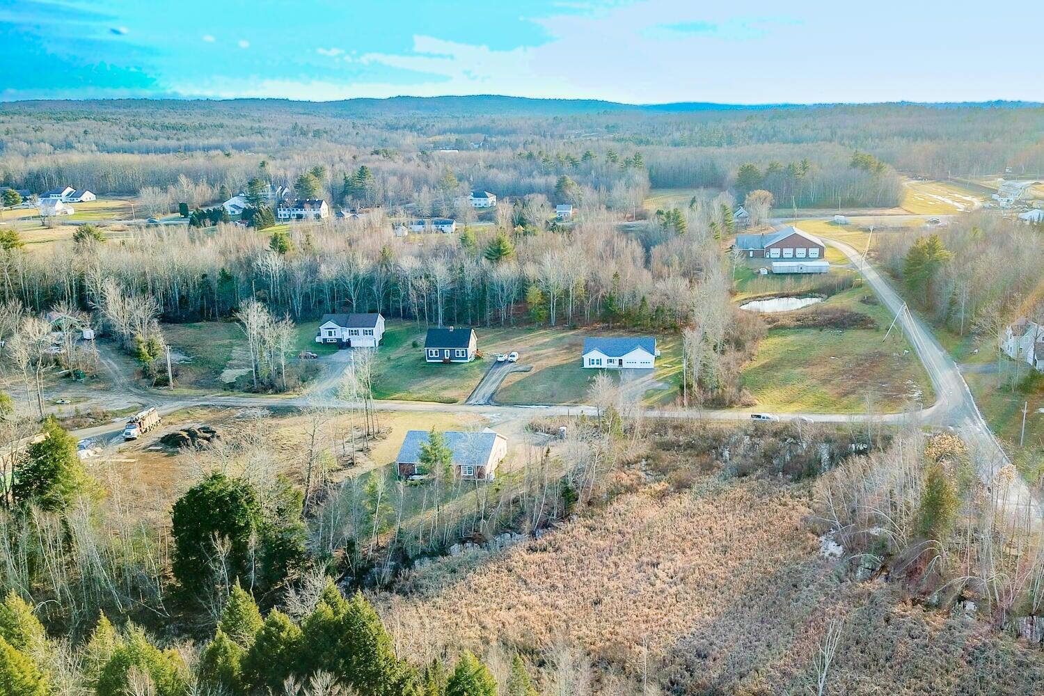 4 Chestnut Street Unity, ME 04988 - Photo 10 of 29 Aerial of Subdivision