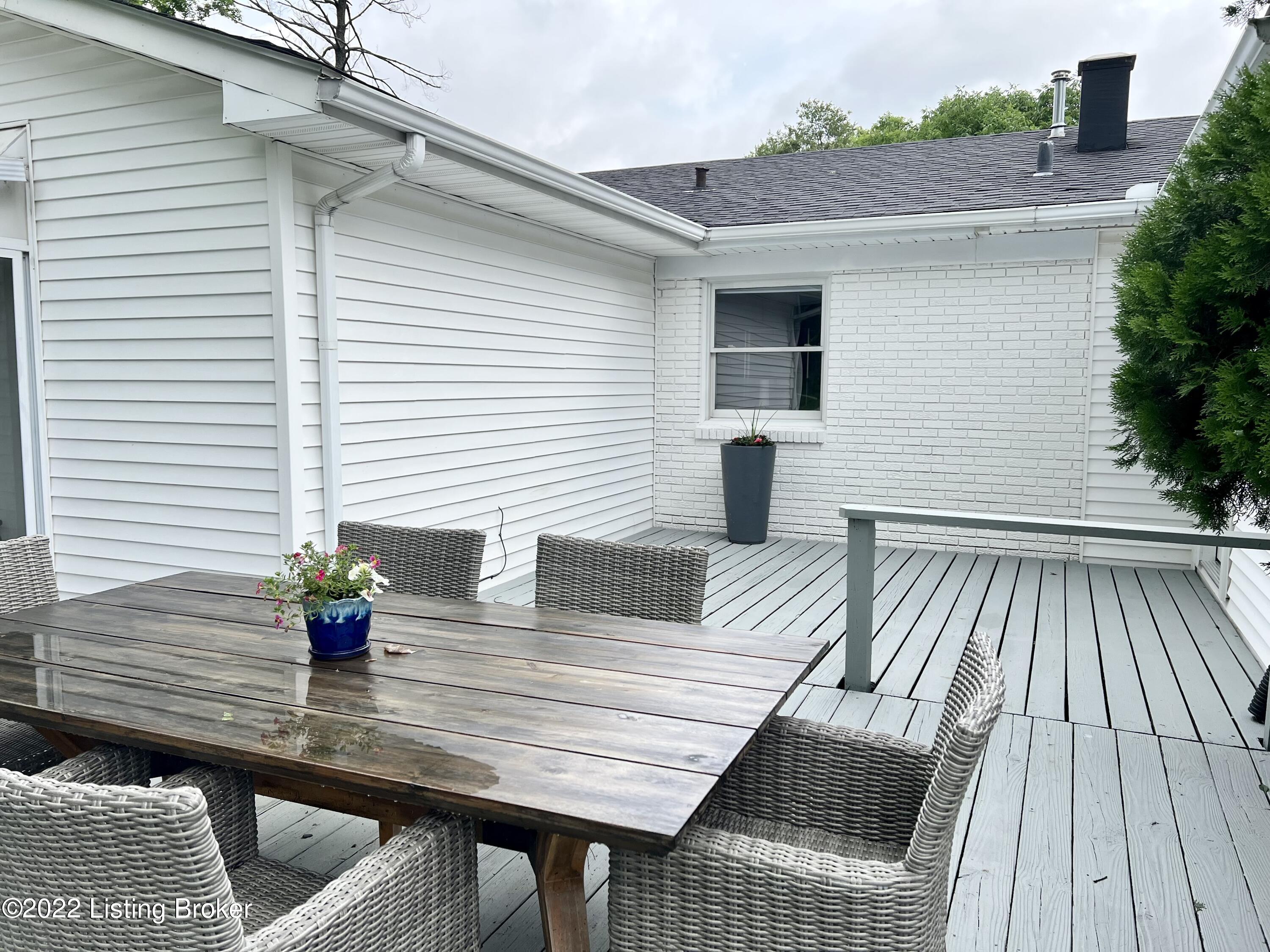 7308 Cardinal Road Crestwood, KY 40014 - Photo 45 of 48 Primary bedroom walks out to back deck. Excellent spot for a hot tub!