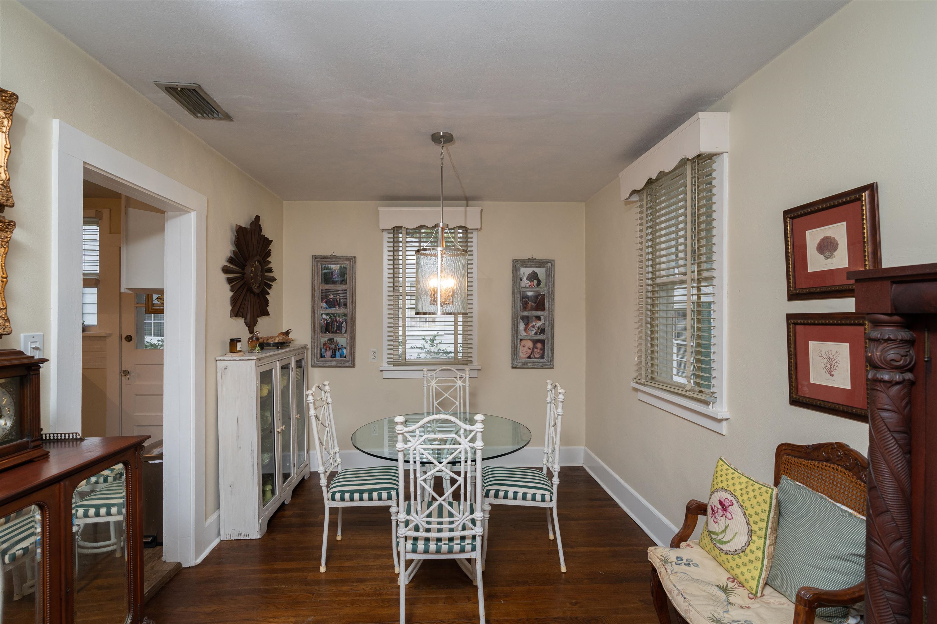 237 Rainey Avenue St. Augustine, FL 32084 - Photo 8 of 26 a view of a livingroom with furniture and hardwood floor