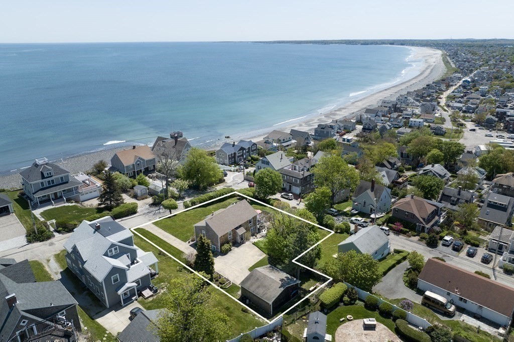 7 Bluff Road Hull, MA 02045 - Photo 35 of 35 an aerial view of a house with a yard