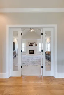 a view of a living room