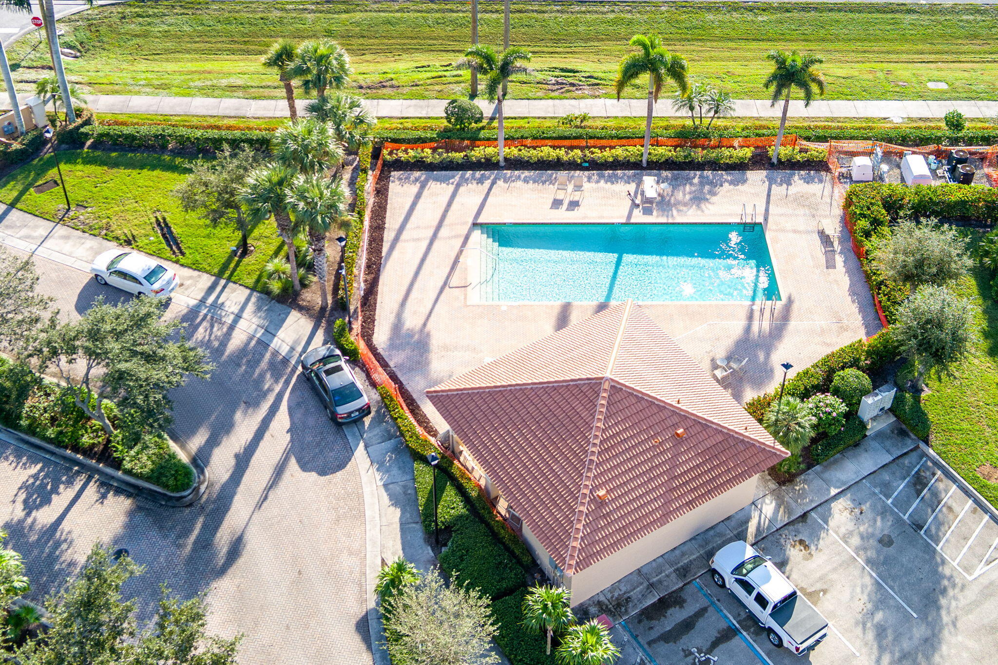 6675 Southeast Woodmill Pond Lane Stuart, FL 34997 - Photo 59 of 61 a view of a yard with an outdoor space