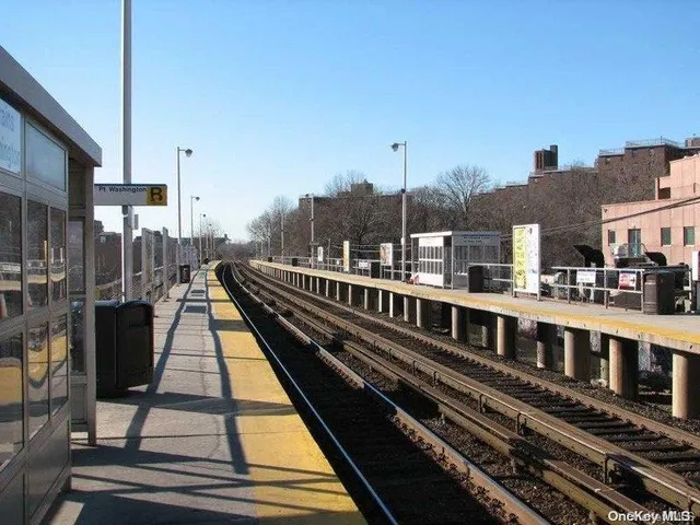a view of a train station