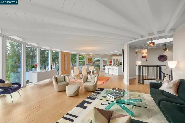 a bedroom with a bed and a cabinets