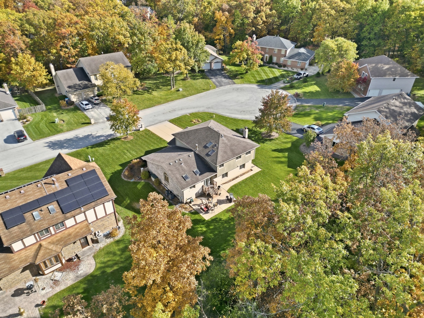 10 Zurich Court Crete, IL 60417 - Photo 7 of 37 an aerial view of multiple house