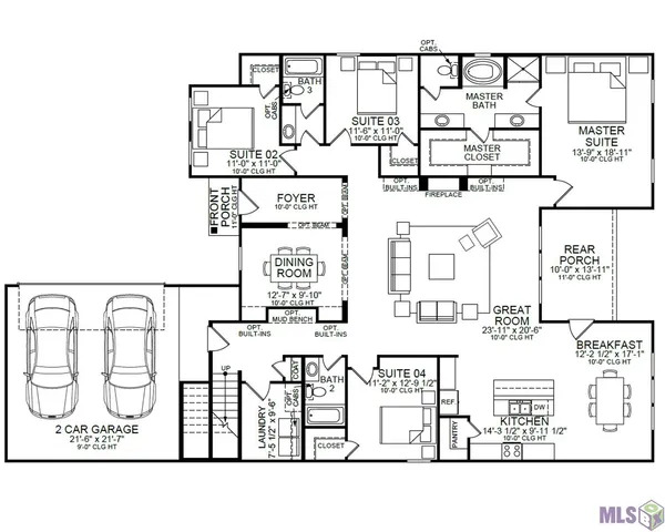 $461,503 | 314 Marmande Avenue, Thibodaux, LA 70301