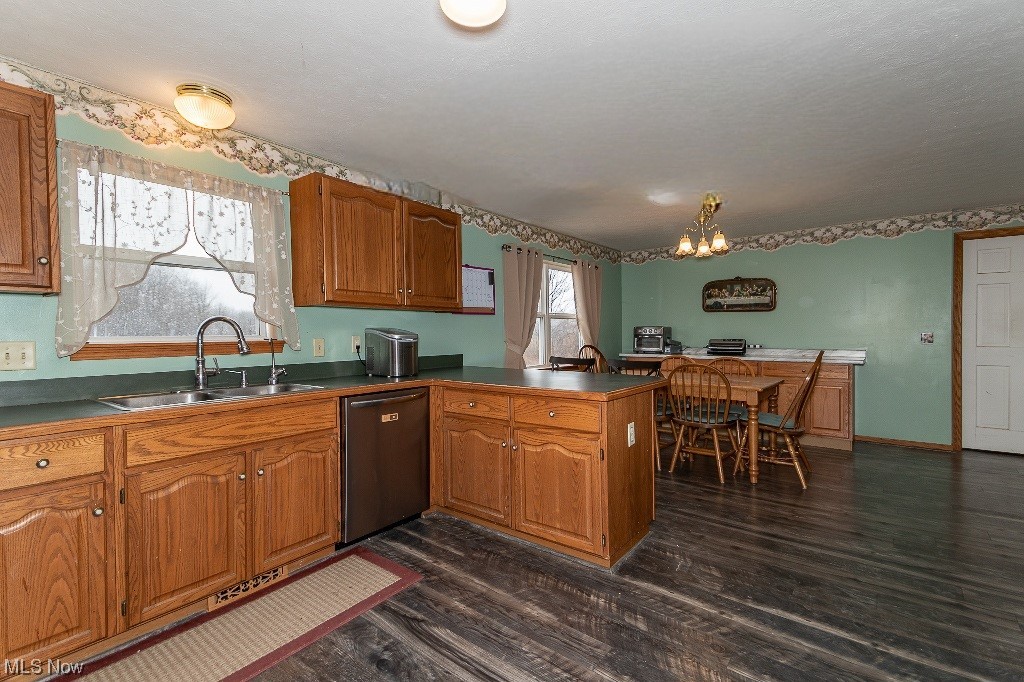 4478 Ireland Road Rome, OH 44085 - Photo 7 of 32 View from Kitchen into Dining Room