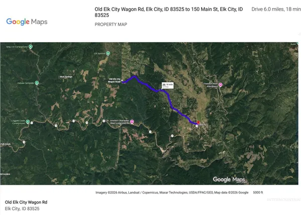 $229,000 | Tbd Old Elk City Wagon Road, Elk City, ID 83525