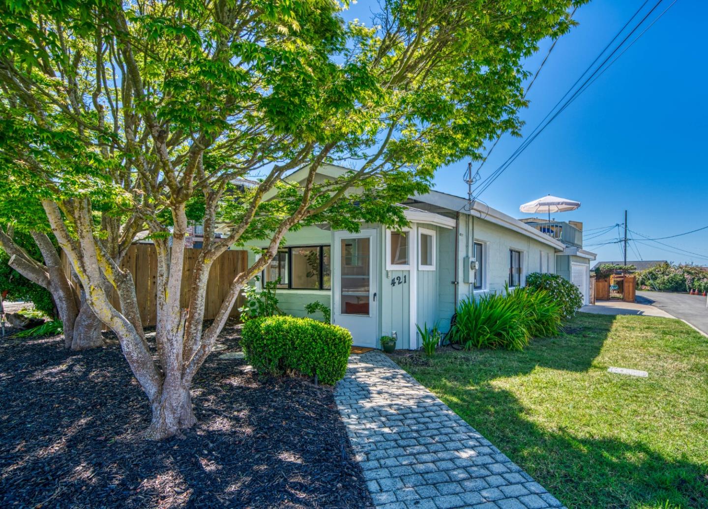 421 Park Drive Aptos, CA 95003 - Photo 2 of 34 a front view of a house with garden
