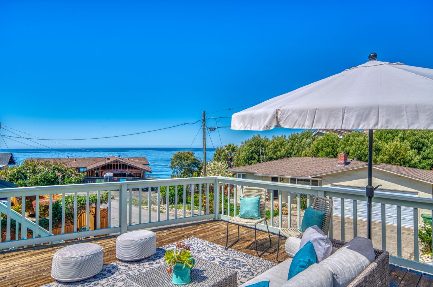 421 Park Drive Aptos, CA 95003 - Photo 3 of 34 a view of a balcony with furniture