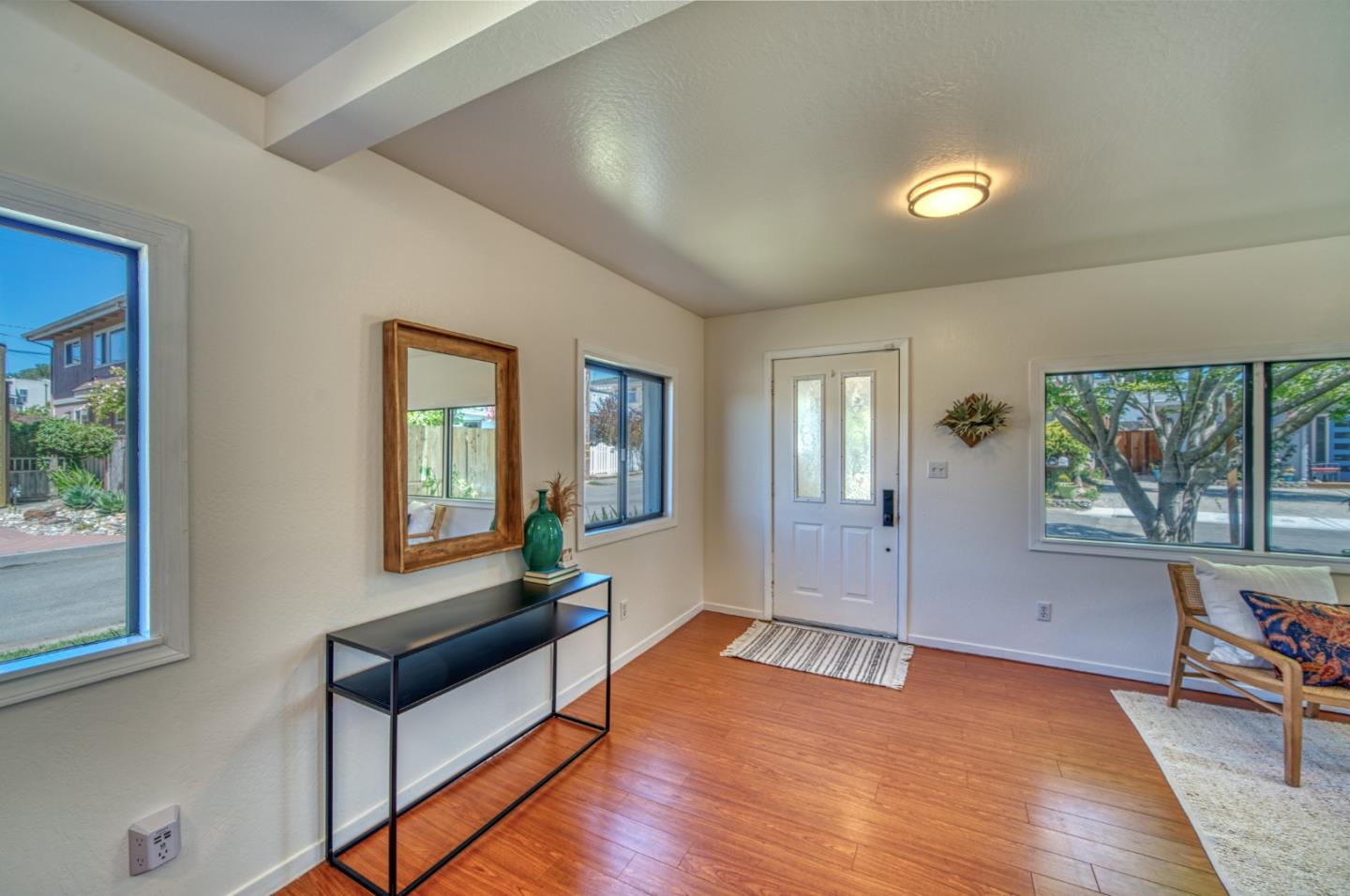 421 Park Drive Aptos, CA 95003 - Photo 8 of 34 a room with window and a wooden floor