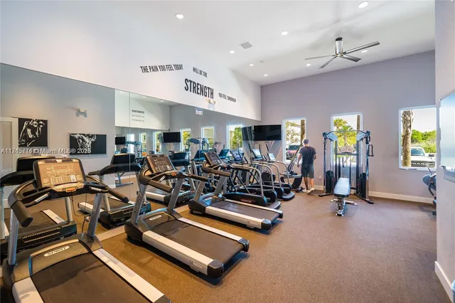 a view of a tennis court